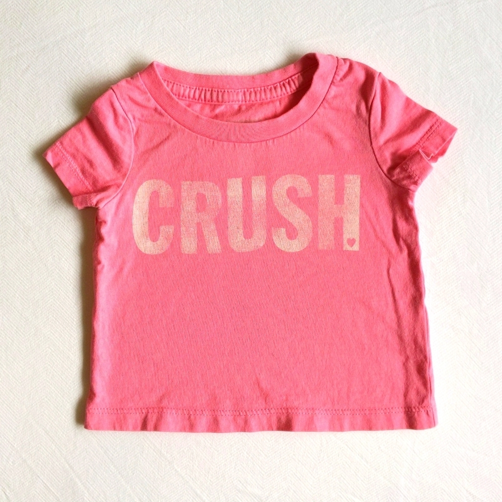 gymboree pink crush t-shirt 3 months baby girl